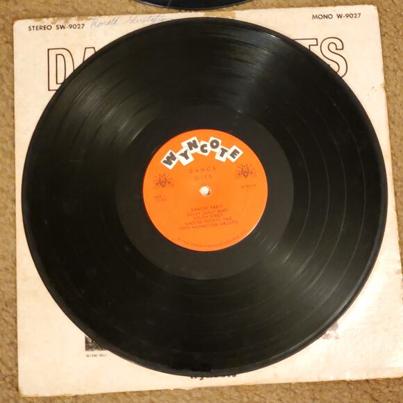 Lot of 7 Vintage Top Dancing Hits 33 rpm Vinyl Records 2 45 rpm - Picture 16 of 16